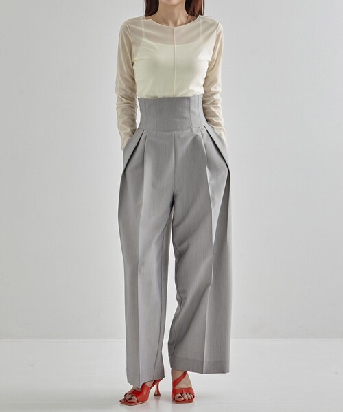 パンツ Corset Trousers｜セットアップ/オケージョン/春服 レディース_4