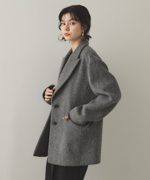 OPAQUE.CLIP（オペークドットクリップ） チェスターコート 38 ベージュ