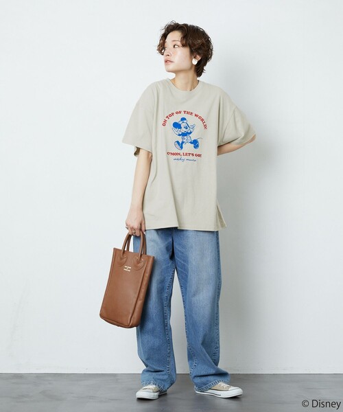 FREAK'S STORE 「FREAK'S STORE」 半袖Tシャツ フリ- ピンク