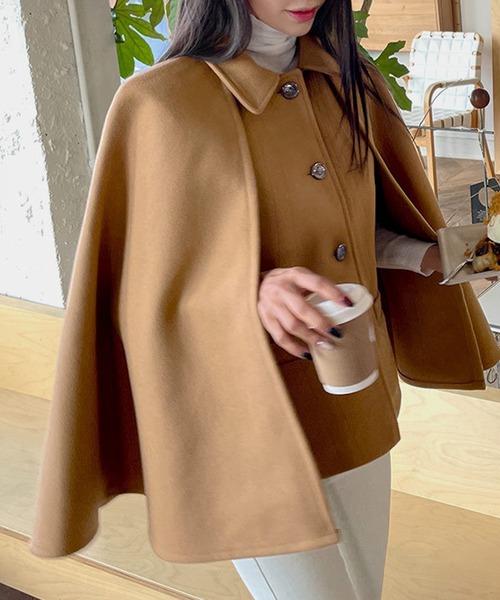 「Jasmine Grandiflorum」 コート SMALL キャメル レディース_画像2