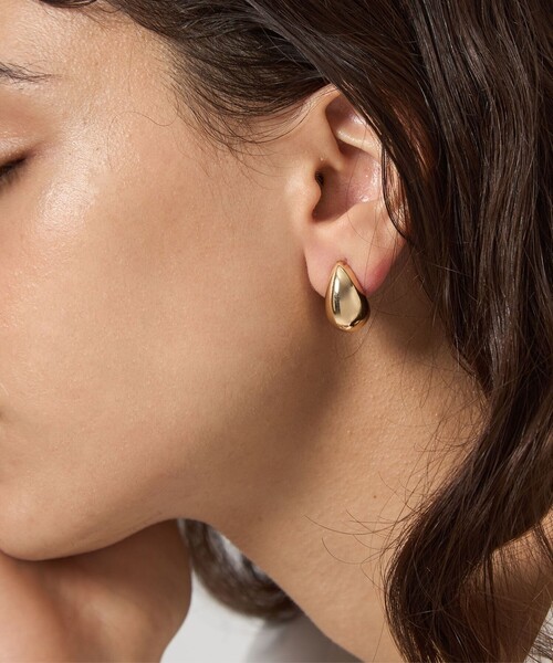 green label relaxing イヤリング シズク クリップ 2 レディース