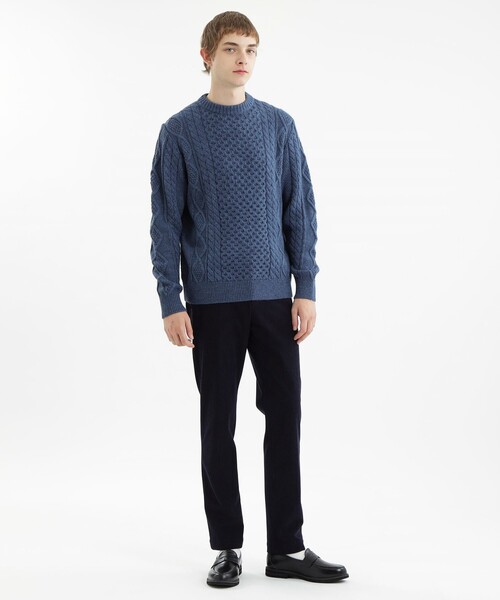 「MACKINTOSH PHILOSOPHY」 コーデュロイパンツ 38 ネイビー メンズ_画像5