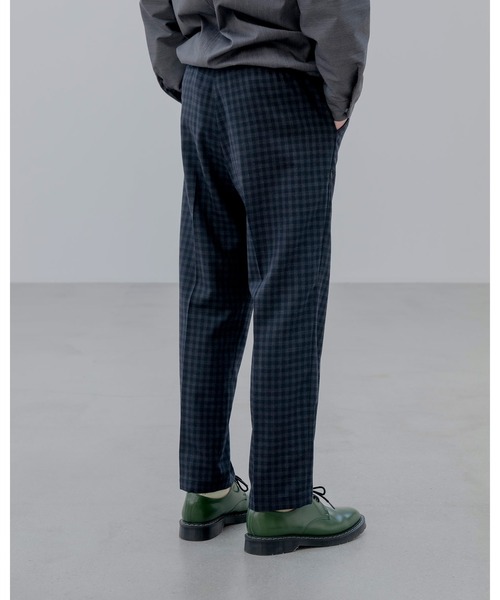 uniform experiment パンツ STRETCH WOOL SIDE POCKET TAPERED PANTS