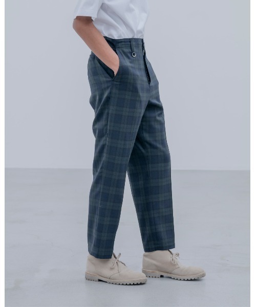 uniform experiment パンツ STRETCH WOOL SIDE POCKET TAPERED PANTS