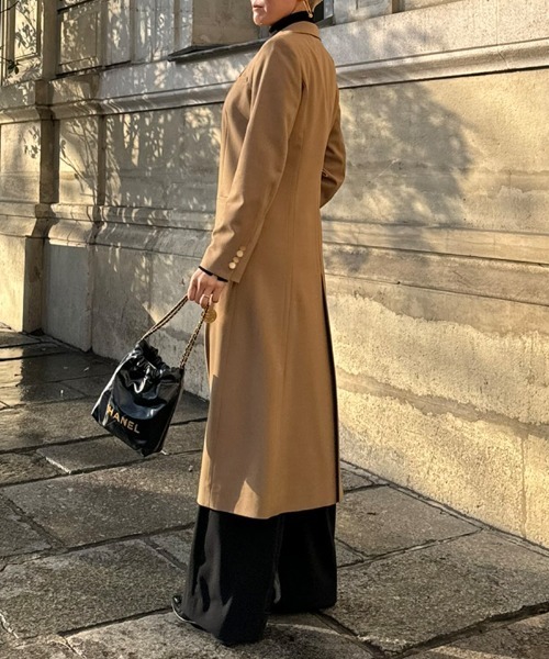 コート アウター モダンロングジャケット レディース : ZOZOTOWN Yahoo