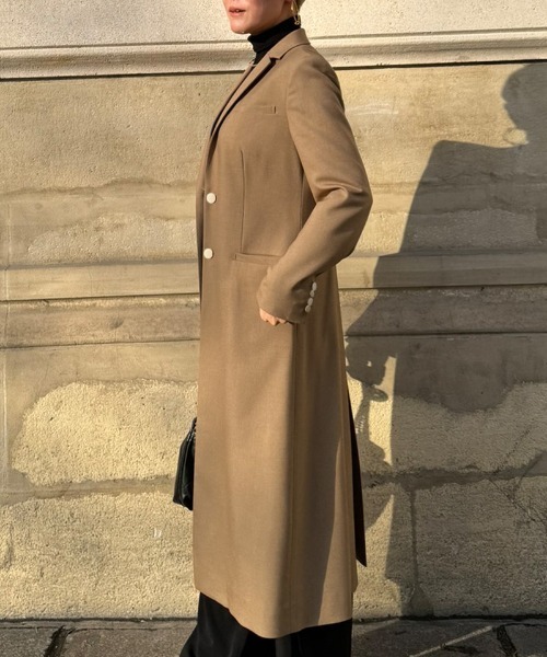 コート アウター モダンロングジャケット レディース : ZOZOTOWN Yahoo