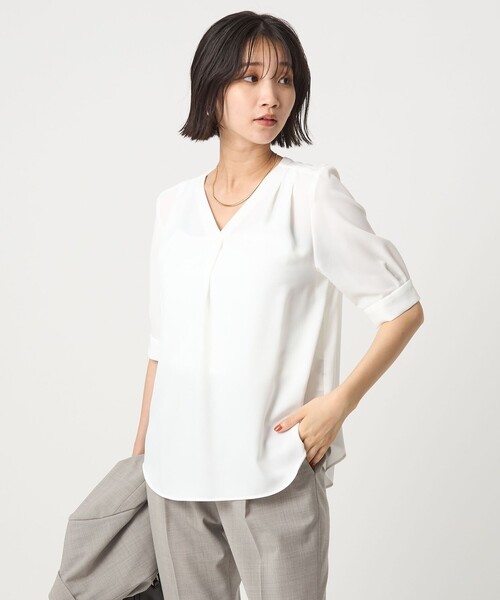 green label relaxing（グリーンレーベルリラクシング） ブラウス