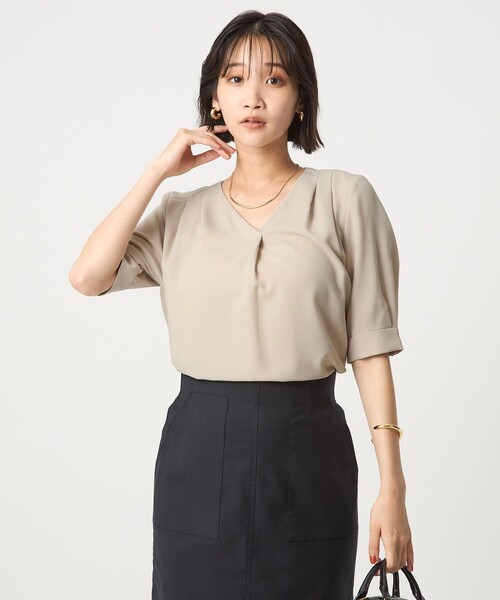 green label relaxing（グリーンレーベルリラクシング） ブラウス