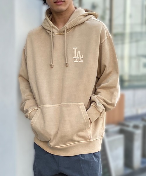 NEW ERA（ニューエラ） プルオーバーパーカー X-LARGE ベージュ メンズ