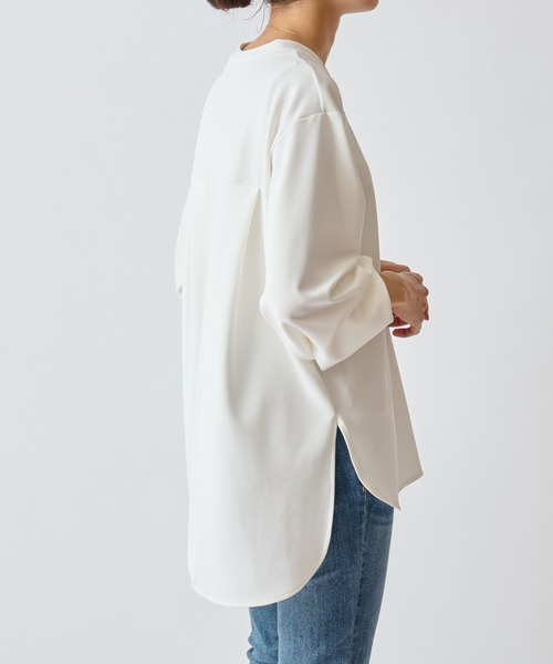 ビアズリー 長袖シャツ BEZ1021404A0003 ホワイト レディース SIZE F BEARDSLEY 中古 BEARDSLEY 「BEARDSLEY」 長袖カットソー FREE ホワイト
