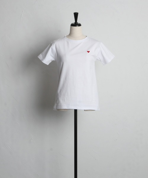 「&. NOSTALGIA」 半袖Tシャツ M オフホワイト レディース