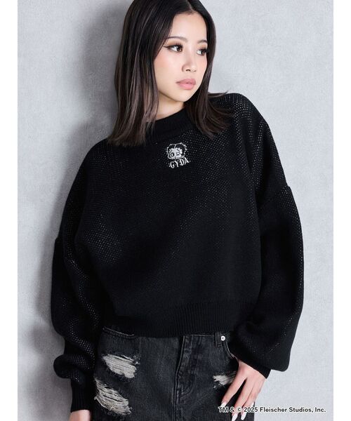 その他 Betty BETTY BOOP ニット セーター BETTY×GYDA shortニットトップス