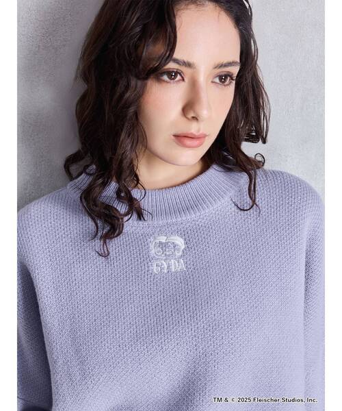 BETTY BOOP ニット セーター BETTY×GYDA shortニットトップス