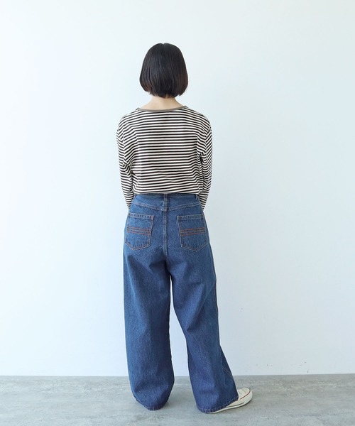 PAR ICI（パーリッシィ） ワイドパンツ ジーンズ デニム デニムパンツ
