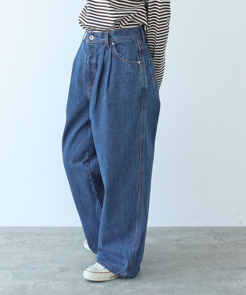 PAR ICI（パーリッシィ） ワイドパンツ ジーンズ デニム デニムパンツ