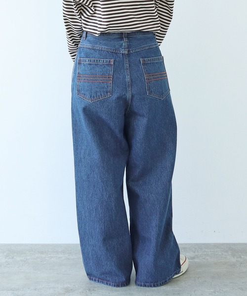 PAR ICI（パーリッシィ） ワイドパンツ ジーンズ デニム デニムパンツ