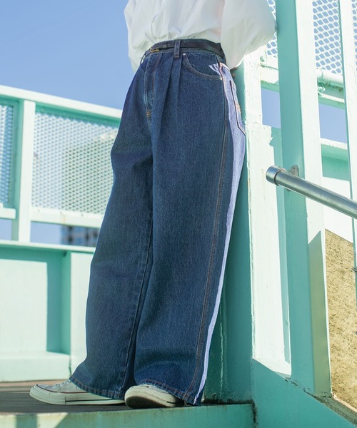 PAR ICI（パーリッシィ） ワイドパンツ ジーンズ デニム デニムパンツ
