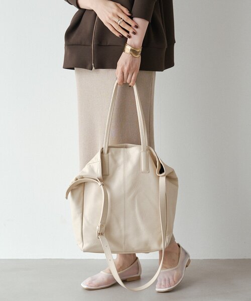 russet（ラシット） トートバッグ レザー2WAYトートバッグ レディース