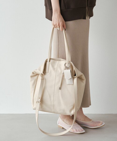 russet（ラシット） トートバッグ レザー2WAYトートバッグ レディース