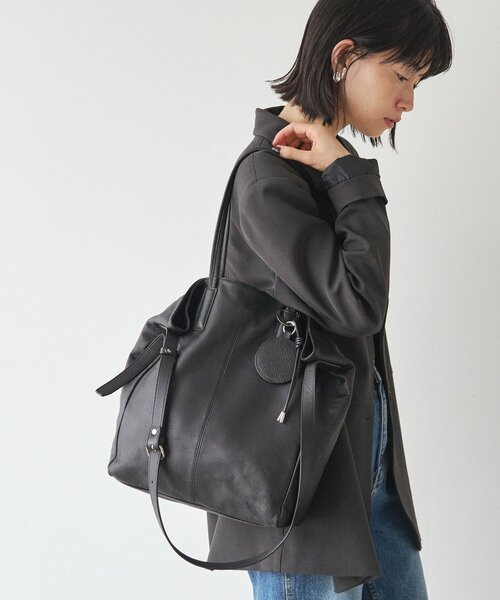 ラシットソフトレザー2wayトートバッグ 日常使いにこそレザーバッグを】ソフトレザーシリーズ | russet