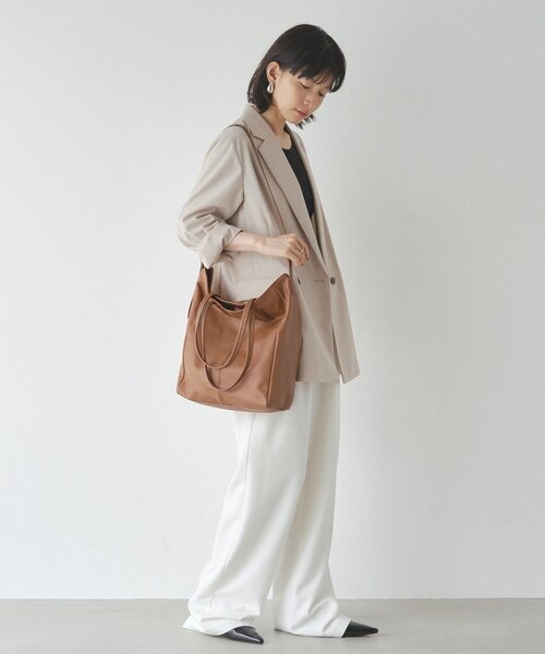 russet 2WAY トート　新品 russet トートバッグ レザー2WAYトートバッグ レディース メンズ