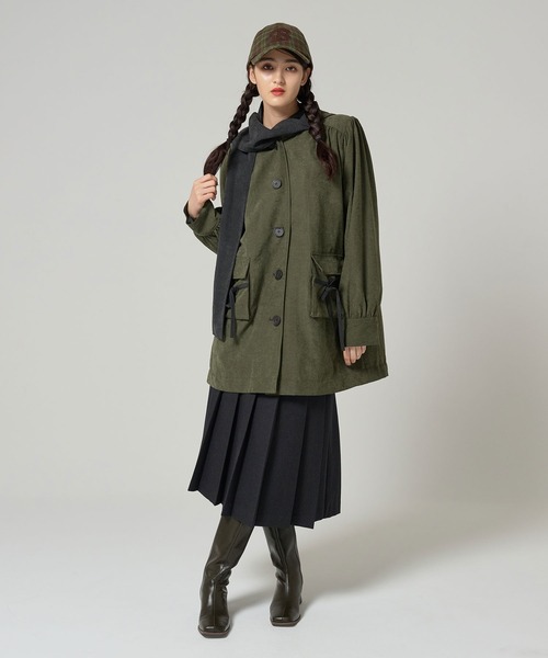 「TINA：JOJUN」 コート M ブルーグレー レディース_画像5