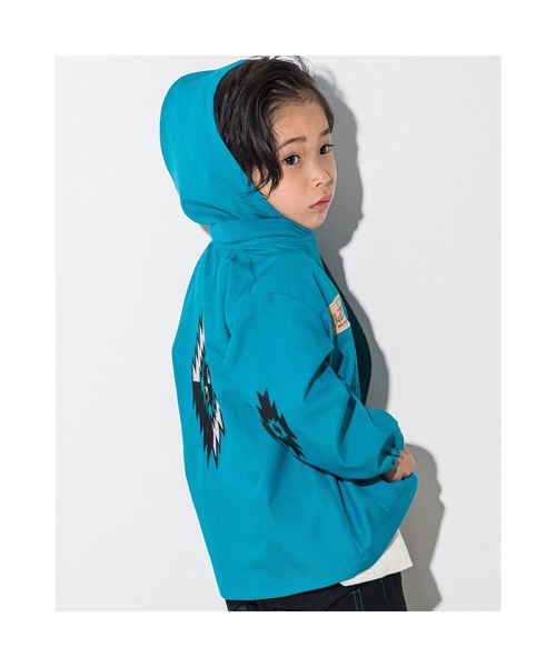 「WASK」 「KIDS」ジップアップブルゾン 120 ブラック キッズ_画像6