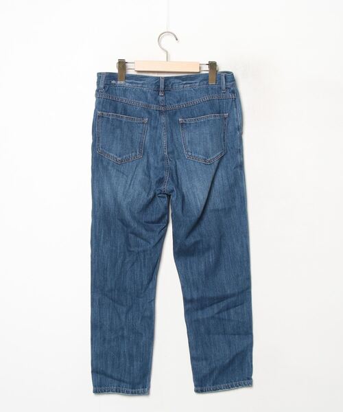 「niko and...」 ダメージ加工デニムパンツ L ブルー レディース