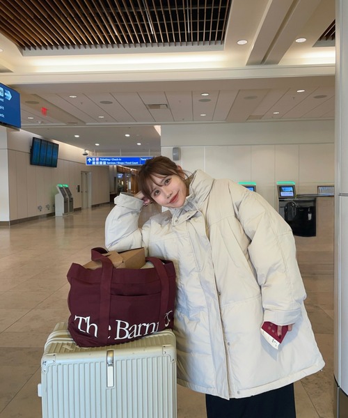 ap retro ダウンコート ダウンジャケット 「サステナブル」 ナイロン