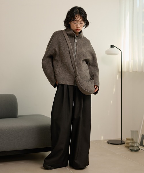 DOUBLE STANDARD CLOTHING ダブスタ ショートブルゾン DOUBLE STANDARD CLOTHING｜ダブル スタンダード クロージングの