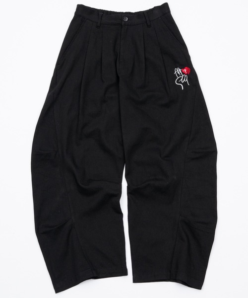 kaoyorinakami パンツ sidetuck cargo pants / サイドタックカーゴ