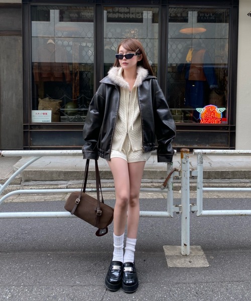 Ray Cassin レザーブルゾン 新品未使用 セール】レザーブルゾン（ブルゾン）｜RAY CASSIN（レイカズン）の