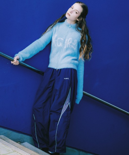 umbro（アンブロ） パンツ X-girl x UMBRO WIDE LEG TRACK PANTS