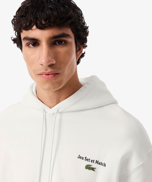 LACOSTE（ラコステ） パーカー Jeu Set et Match バックプリント