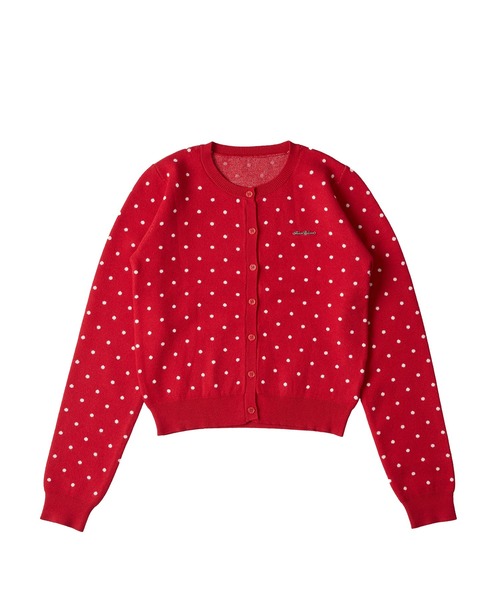 FCMM カーディガン 「日本限定」DOT CARDIGAN / ドットカーディガン