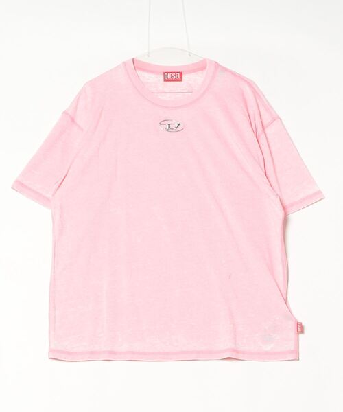 diesel ミニTシャツ　ピンク DIESEL（ディーゼル） 半袖Tシャツ SMALL ピンク メンズ : ZOZOTOWN