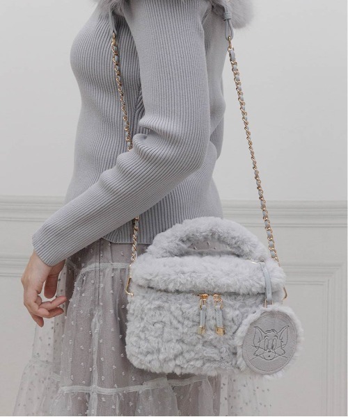 RANDA（ランダ） ショルダーバッグ バッグ 「TOM and JERRY」ミラー