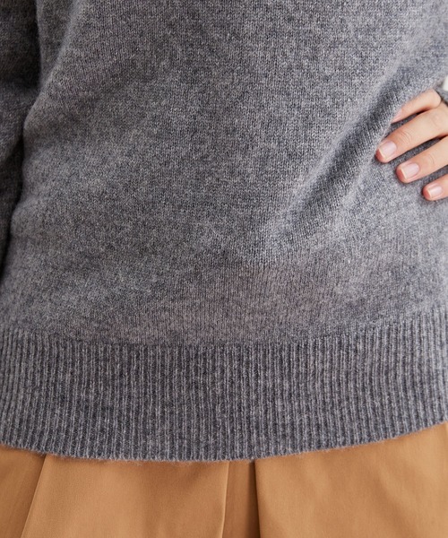 バランタイン ニット セーター ウール100% イタリア製 レディース グレー バランタイン ニット セーター ウール100% イタリア製 レディース