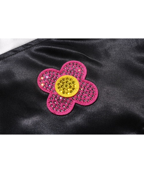 スカジャン CRYSTAL STONE BABY LISA SOUVENIR JACKET レディースの画像