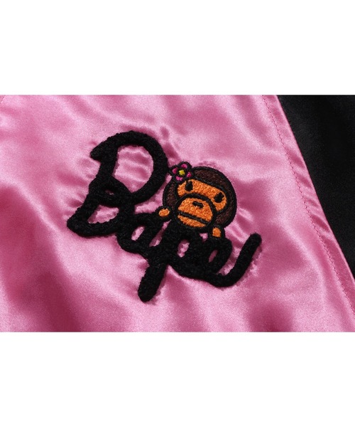 A BATHING APE（アベイシングエイプ） スカジャン CRYSTAL STONE BABY