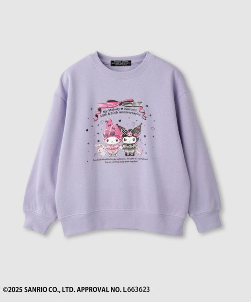 【Mao☆】クロミ トレーナー(サンリオ)☆4L sanrio（サンリオ） サンリオキャラクターズ クロミ 裏毛 トレーナー