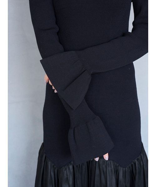 SNIDEL（スナイデル） ワンピース Sustainableコールドショルダー