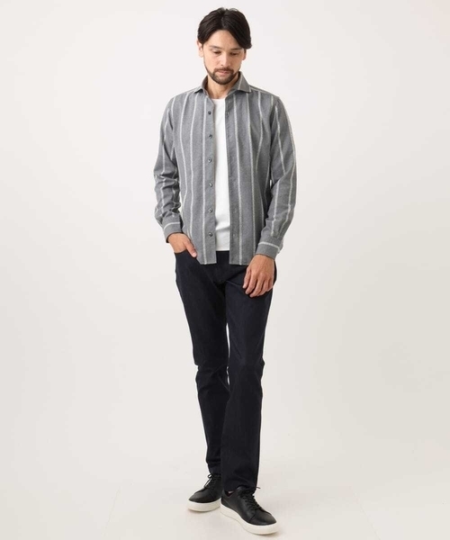 MICHEL KLEIN HOMME（ミッシェルクラン オム） シャツ ストライプ柄