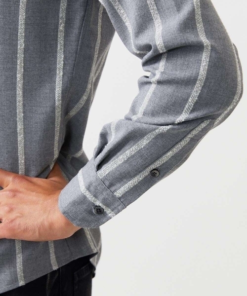 MICHEL KLEIN HOMME（ミッシェルクラン オム） シャツ ストライプ柄