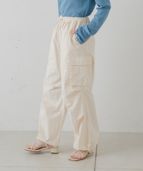 「Kastane」 カーゴパンツ 0 アイボリー レディース_画像3