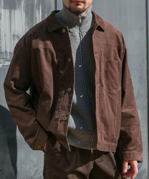 COMME des GARCONS SHIRT コーデュロイ ブルゾン アウター COMME des GARCONS SHIRT(コムデギャルソンシャツ) 90's Nylon collar