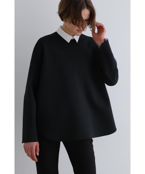 LE PHIL 黒の長袖トップス LE PHIL（ル フィル） 長袖カットソー F ブラック レディース