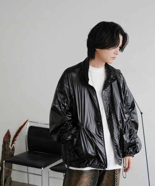 WYM LIDNM 「WYM LIDNM」 ナイロンブルゾン M ブラック メンズ