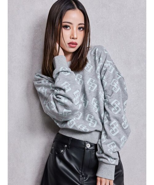 トレーナー+スウェット GYDA GYDA（ジェイダ） トレーナー スウェット Symmetry GYDAロゴemboss