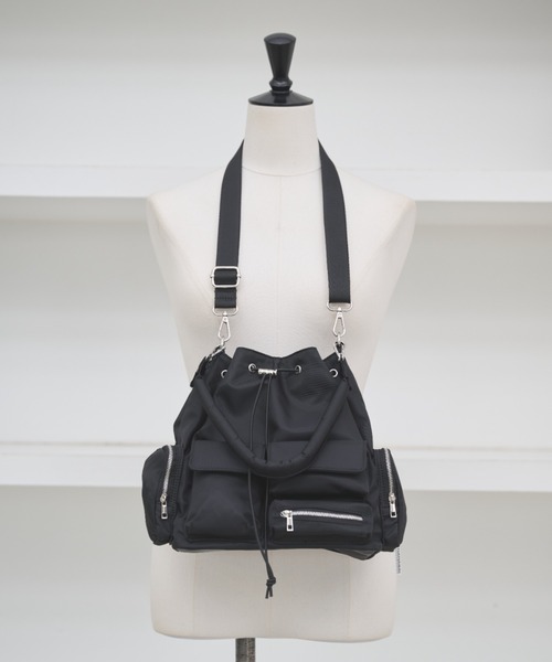 【未使用】2WAYバッグ AIC. ショルダーバッグ バッグ 2WAYアウトポケットナイロンバック